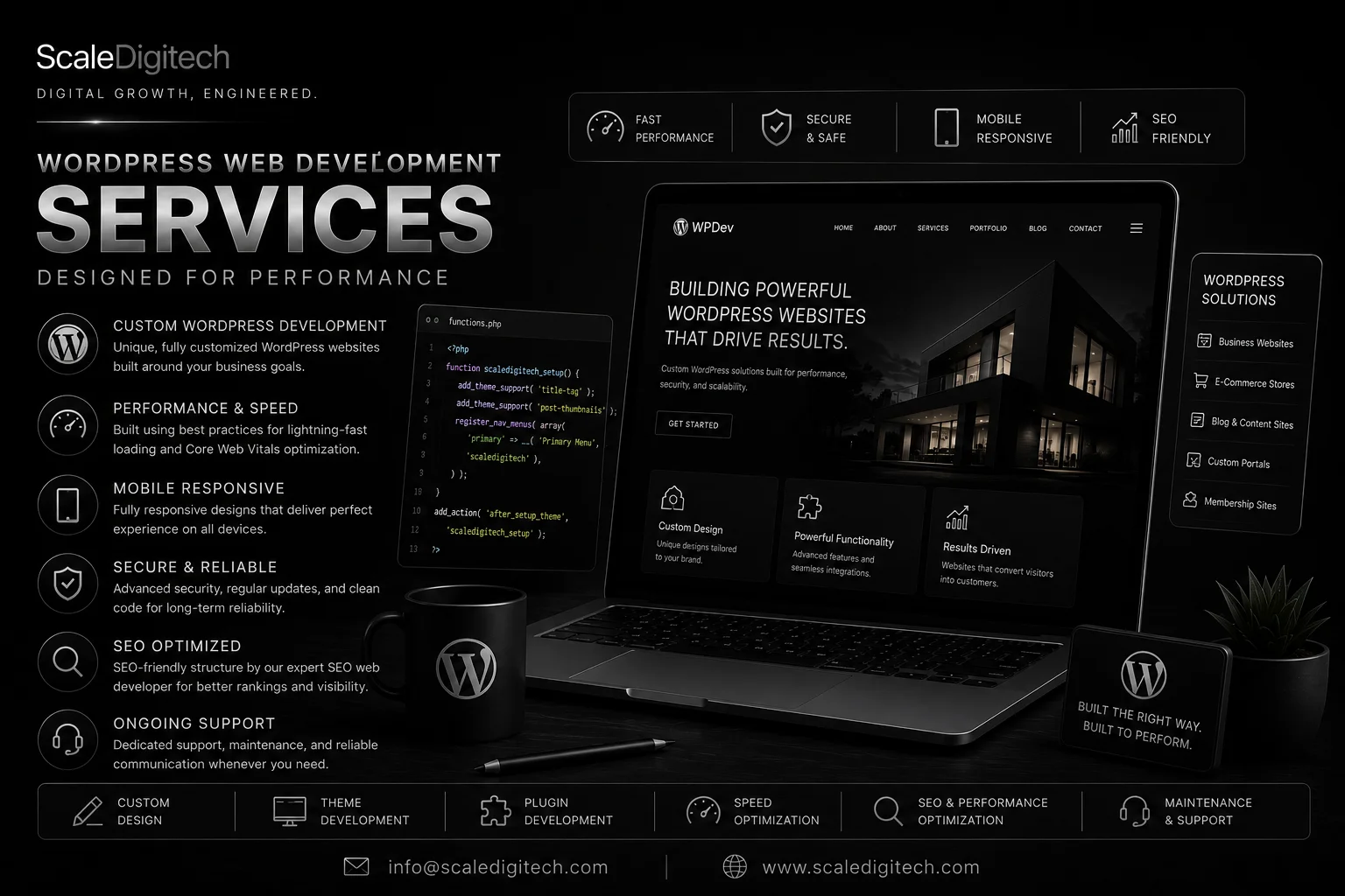 wordpress development services